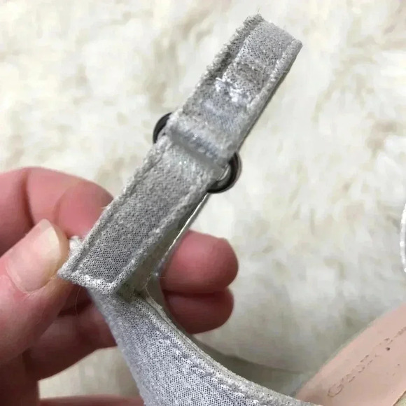 George Girls Silver Shoes  Size 9 - Picture 7 of 11